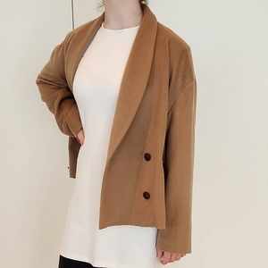 Eileen M Custom Designed Loro Piana Cashmere Cropped Blazer